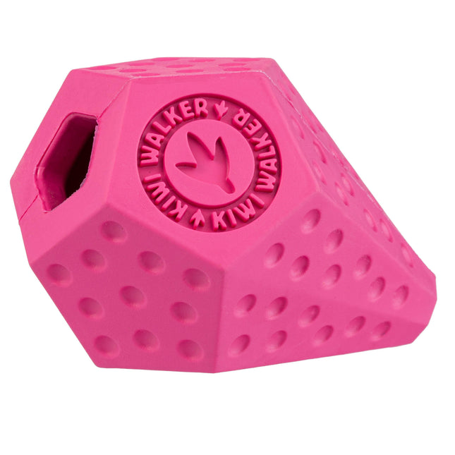 Kiwi Walker Let's Play Diaball - geometric treat toy for small dogs.