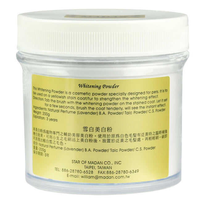 Madan Whitening Powder - whitening powder for discolorations and stains.