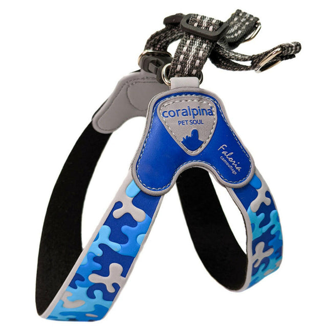 Coralpina Faloria Camouflage Harness - harness for small and medium dogs.