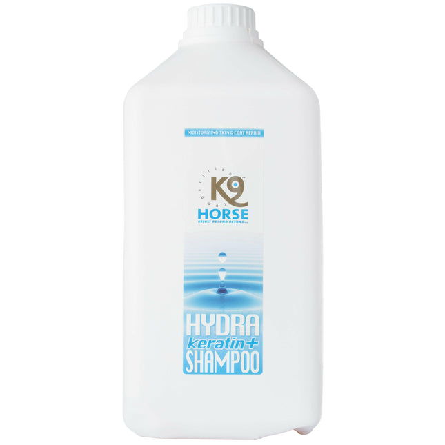 K9 Horse Hydra Keratin+ Shampoo - gentle moisturizing shampoo for horses, concentrate 1:20 - 2.7L.