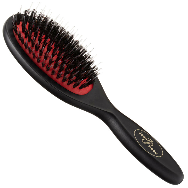 Jean Peau Professional Nylon Brush - high-quality brush with natural bristles and nylon, for long-haired breeds.