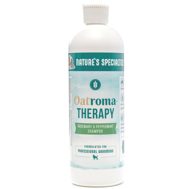 Nature's Specialties Oatroma Therapy Shampoo Rosemary - gentle moisturizing shampoo for dogs and cats, with rosemary and mint, concentrate 1:12.
