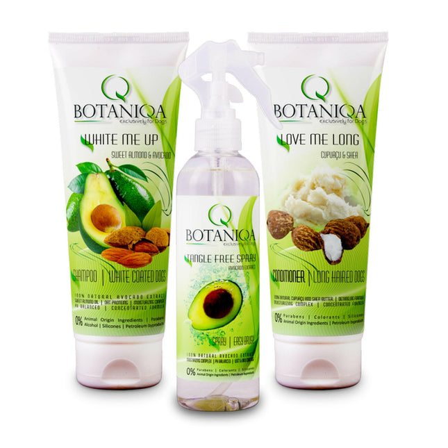 Botaniqa Cosmetic Set for Dogs with Light Coat.