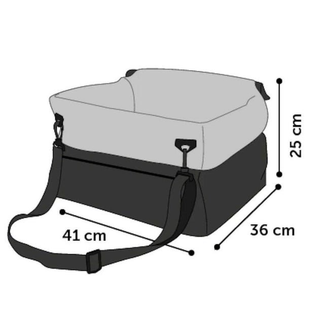 Flamingo Ula Car Seat - dog car seat for pets up to 5kg.