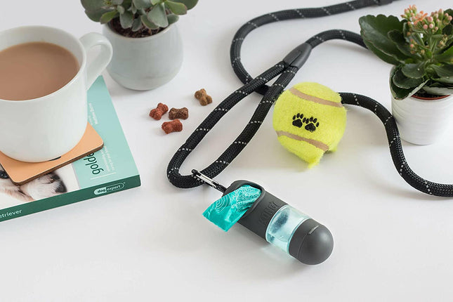 KONG Mini HandiPOD Clean Dispenser - Dog Waste Bag Dispenser with Disinfectant Liquid.