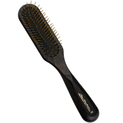 Chris Christensen Fusion Brass Oblong Pin Brush - professional, elongated brush with brass pins.