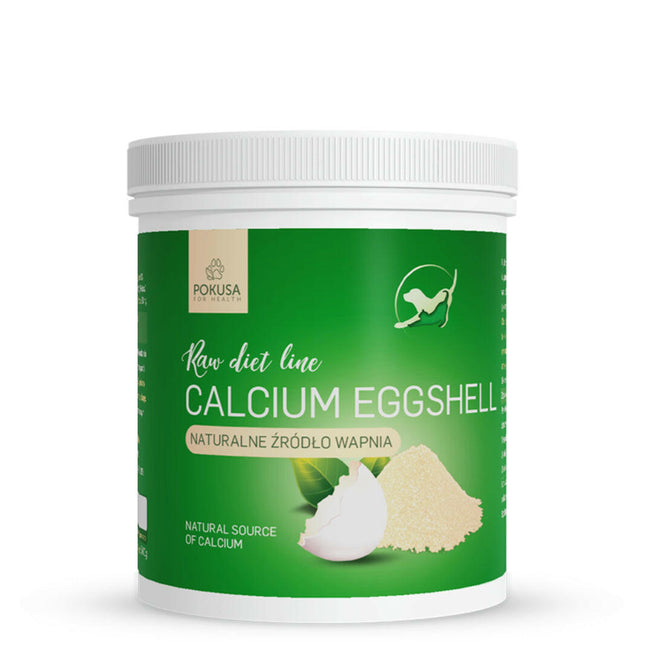 Pokusa RawDietLine Calcium Eggshell - a preparation made from chicken eggshells, strengthening bones and teeth..