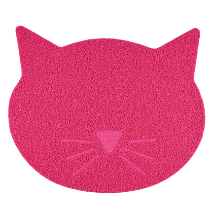 Blovi Non-Slip Cat Bowl Mat - anti-slip mat for cat bowls and litter boxes.
