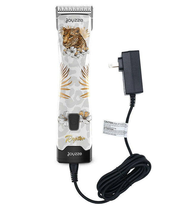 Joyzze Raptor Corded Clipper - professional, high-performance corded clipper with case and blade.