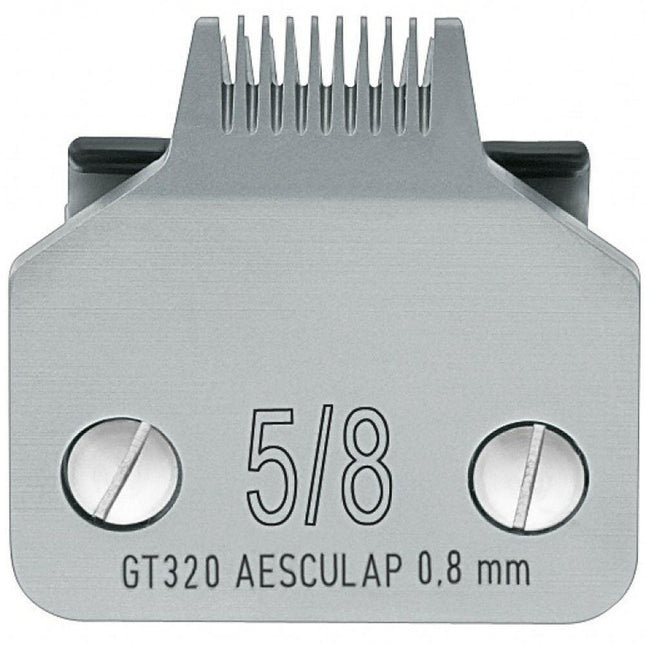 Aesculap 5/8 - Snap-On clipper blade, perfect for the muzzle.
