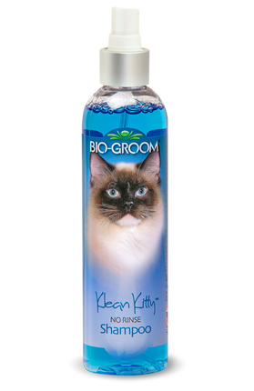 Bio - Groom Clean Kitty No Rinse - dry bath spray shampoo for cats.