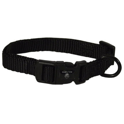 Hamilton Classic Adjustable Collar - nylon collar with smooth circumference adjustment, for very small and small dogs.