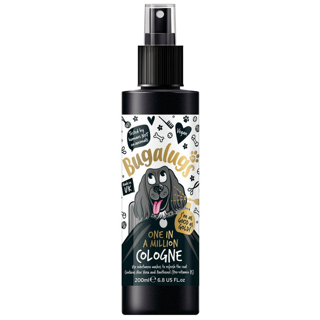 Bugalugs One in a Million Cologne - refreshing scented spray for dogs.