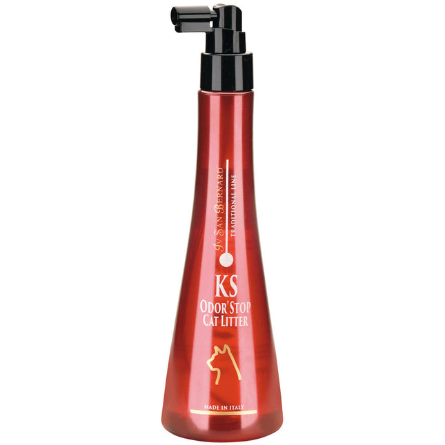 Iv San Bernard KS Odor's Stop Cat Litter - formula for eliminating unpleasant odors such as feces and urine.