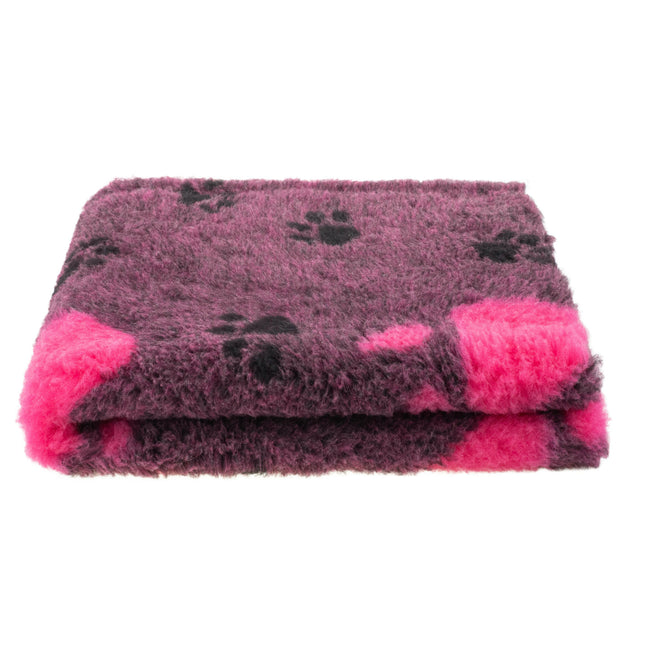 Blovi DryBed VetBed A+ - non-slip pet bed, cherry color.