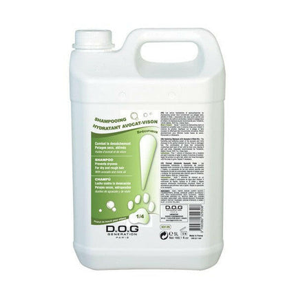 Dog Generation Hydrating Shampoo with Avocado & Mink Oils - hydrating shampoo for dogs with avocado and mink oil, concentrate: 1:4.