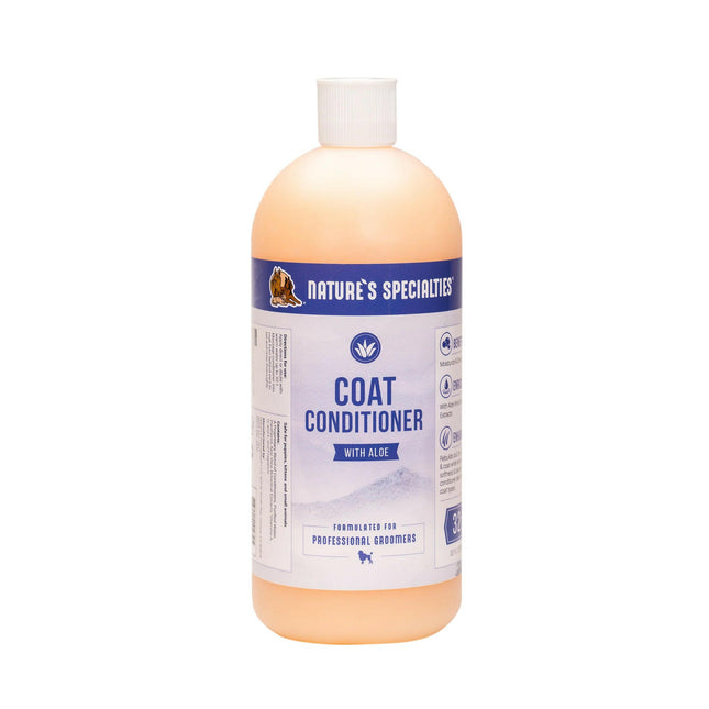 Nature's Specialties Coat Conditioner With Aloe - Aloe Coat Conditioner for Dogs and Cats, Concentrate 1:32.