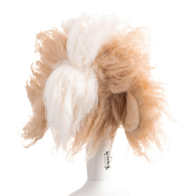 Mr. Jiang Teddy Head Hair - interchangeable fur for the Teddy grooming head, beige.