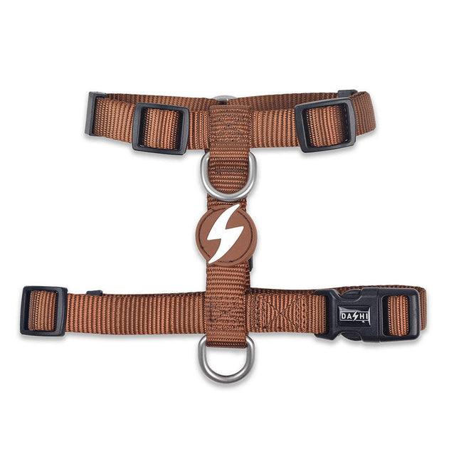 Dashi Solid Back Harness - adjustable guard harness for dogs.