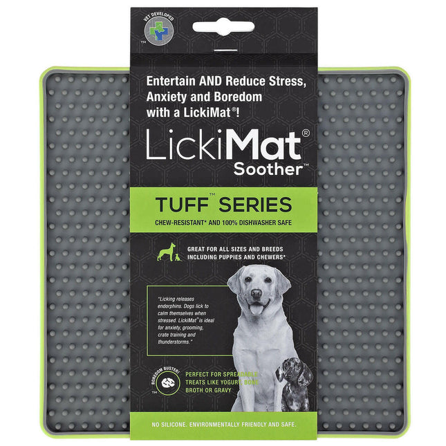 LickiMat Tuff Soother - licking mat for dogs, raised pattern.