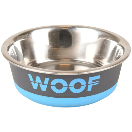 Flamingo Woof Bowl - dog bowl with non-slip base.