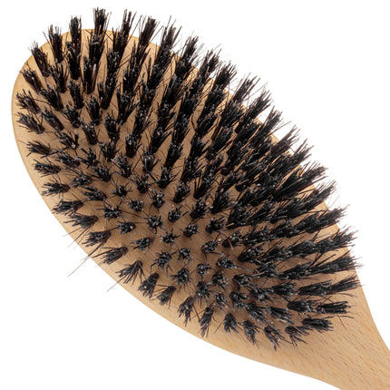 Keller Bursten - oval brush made of natural boar bristles.