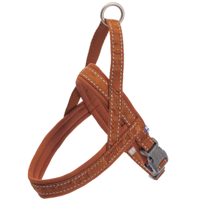 Hurtta Casual Eco Harness Cinnamon - Norwegian harness for dogs made from recycled materials - 50 - 60.