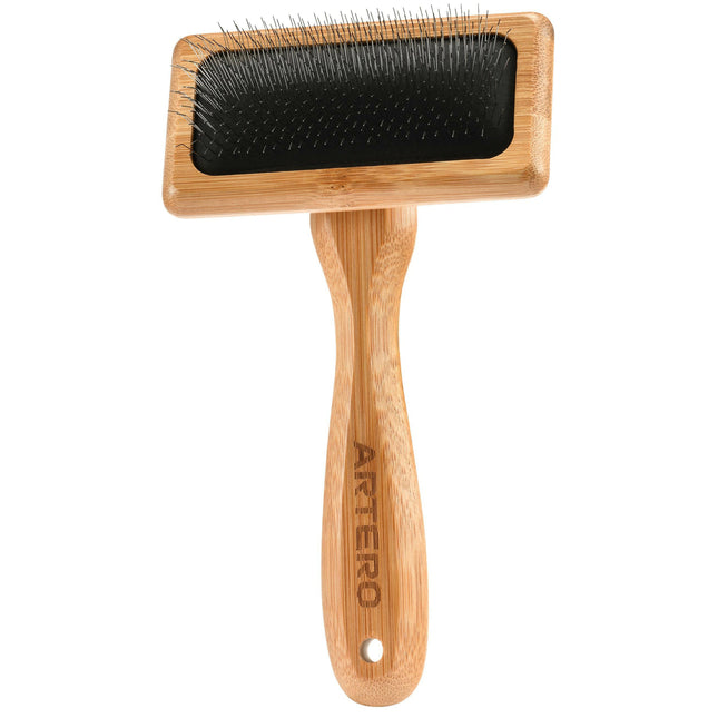 Artero Slicker Nature Collection - firm slicker brush for dogs.