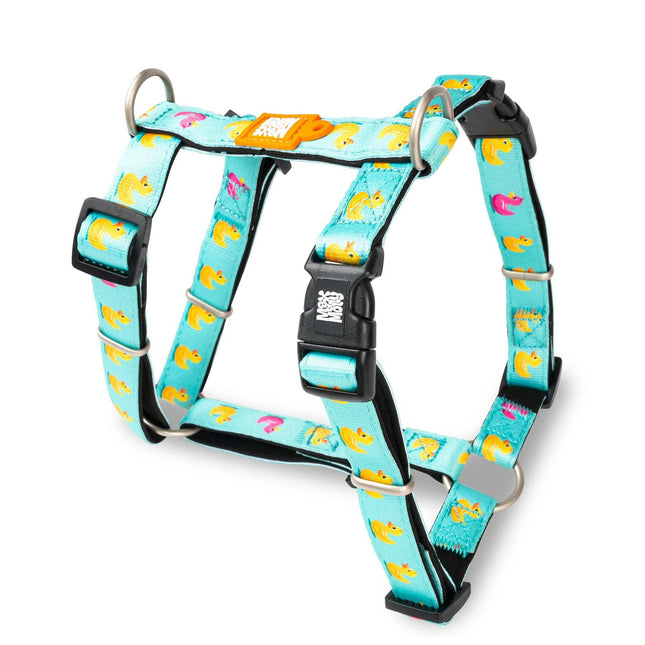 Max&Molly H - Ducklings Harness - colorful harnesses for dogs and puppies, adjustable.