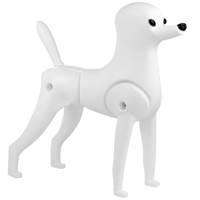 Mr. Jiang Toy Poodle Model Dog - grooming practice mannequin, without fur.