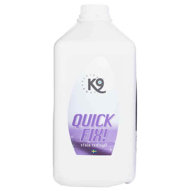 K9 Quick Fix Stain Remover - dry shampoo for light-colored dogs and horses - 2.7L.