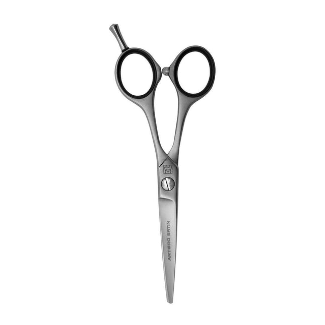 Artero Satin - professional scissors made of Japanese steel with a satin finish, straight.