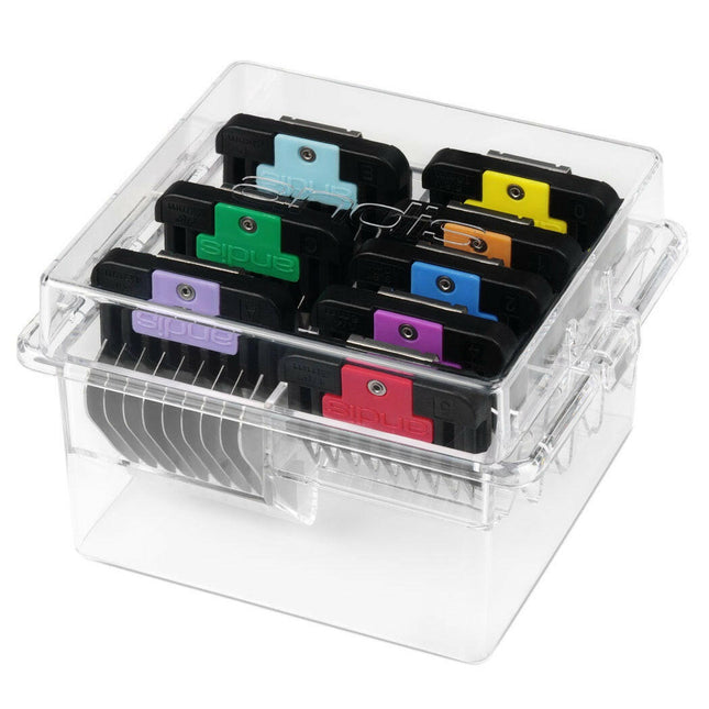 Andis Animal Comb Set - professional comb attachment set in a plastic case.