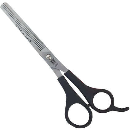 KR Witte Touch Thinning - single-sided thinning shears with a plastic handle, 34 teeth.
