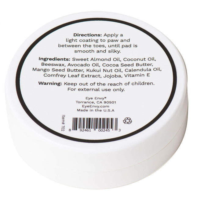 Eye Envy On the Paw Therapy Balm - dog paw balm, restorative - protective.