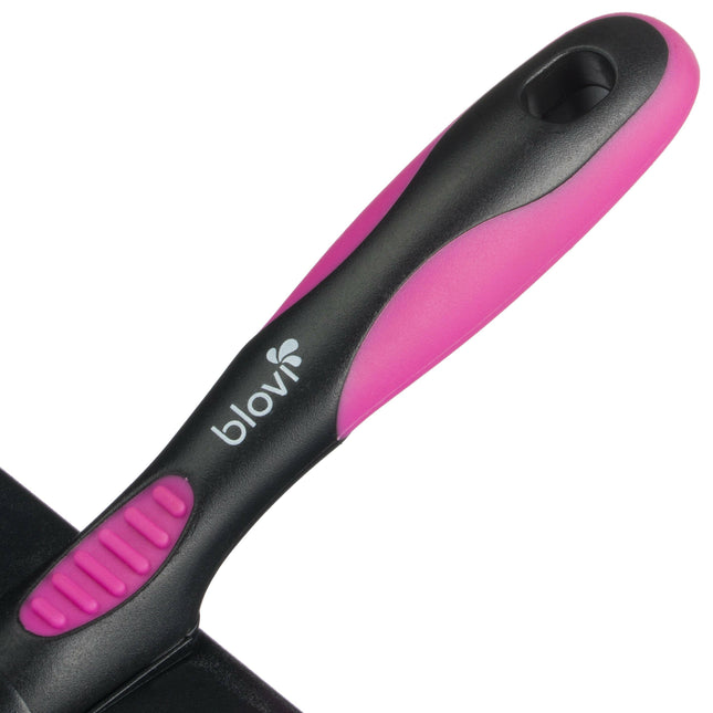 Blovi Large Ball Pin Slicker - large pin brush with safe pins for poodles.