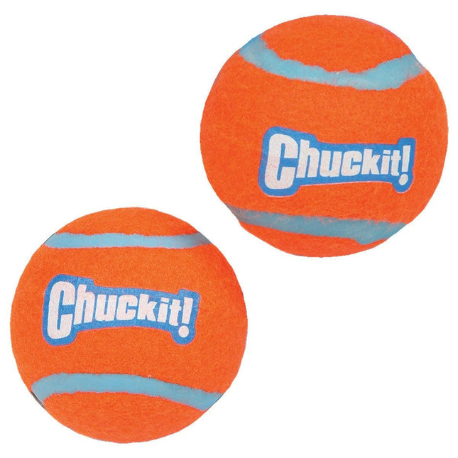 Chuckit! Tennis Ball M (6.4cm) - dog tennis balls, without squeaker - 2pcs.