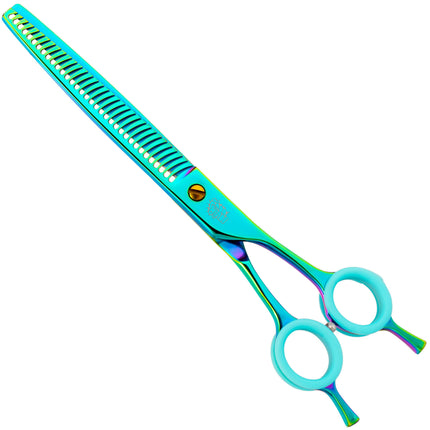 P&W Hulk Chunkers Scissors - single-sided thinning shears, 34 teeth.