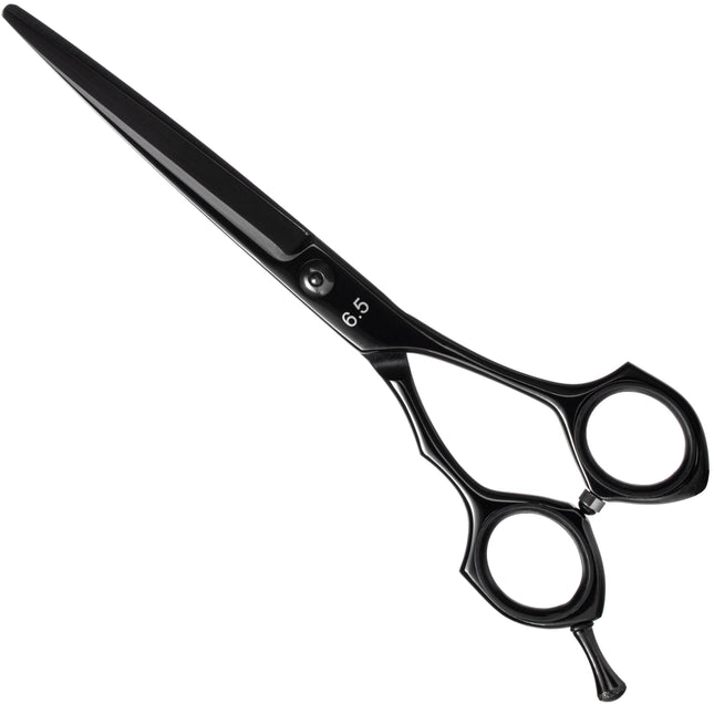 Artero Black Scissors - professional straight scissors made of Japanese steel with a titanium coating.