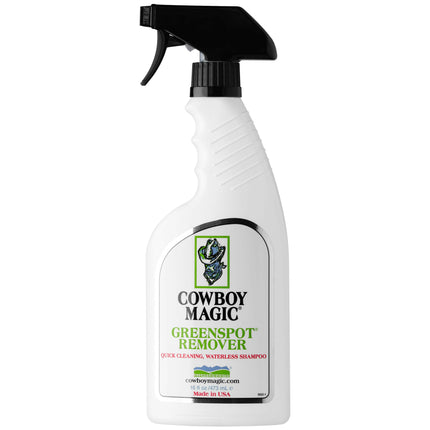 Cowboy Magic Greenspot Remover - dry bath shampoo for dogs, horses, cattle.