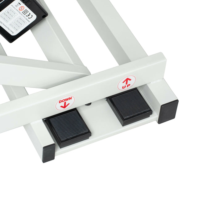 Stainless Steel Blovi with Electric Lift, Right Side Entry.