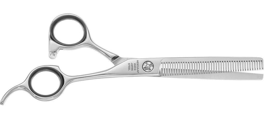 Aesculap VH018C - professional single-sided thinning shears made of Japanese stainless steel 15.5cm/42 teeth.