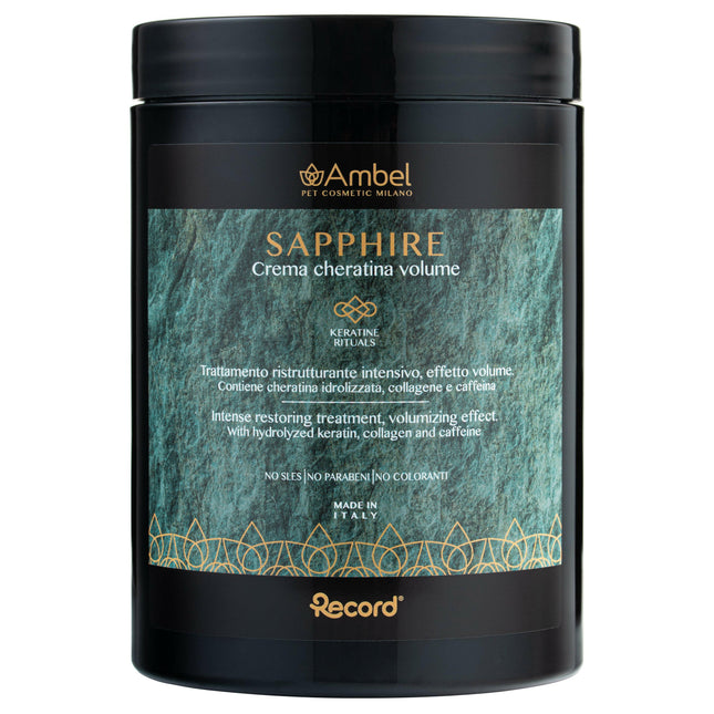 Ambel Mask - Keratin Mask for Dogs and Cats, Restructures and Adds Volume, Concentrate.