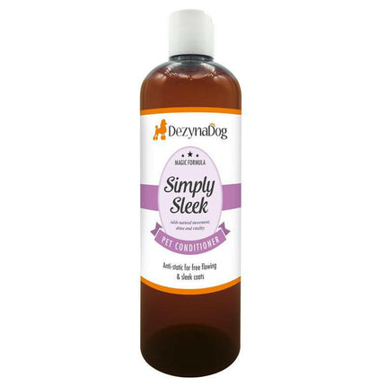 DezynaDog Magic Formula Simply Sleek Conditioner - moisturizing conditioner for medium and long-haired dog breeds, concentrate 1:10.