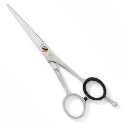 Gotta Solingen Ice Nickel-Plated Straight Scissors (14.5cm) with Single-Sided Micro-Sanding.