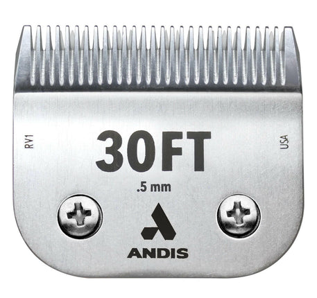 Andis CeramicEdge 30FT - ceramic blade, chrome-plated carbon steel.