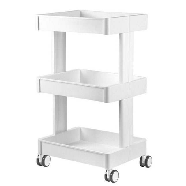 Activ 084 - grooming cart made of plastic, assistant, shelves on wheels.
