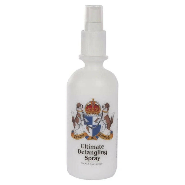 Crown Royale Ultimate Detangling Spray - a product that facilitates detangling the fur of dogs and cats.