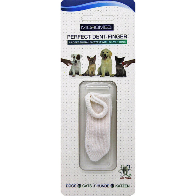 Micromed Tooth Care Toothbrush for Dogs and Cats with Silver Ions, Blister.