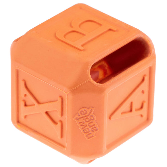 Dog Comets Protostar (5cm) - rubber treat toy for small dogs, bouncy cube.